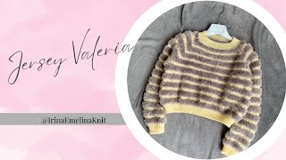 Jersey Valeria. Ejemplo para unos 10-13 años