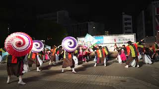 [4K] 夢源風人　よさこい鳴子踊り特別演舞 2022 2日目　中央公園競演場