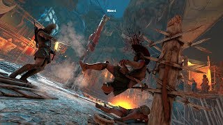 Assassin's Creed Odyssey: Brutal Warrior Combat Gameplay - Arena & Ship Battles - Vol.7