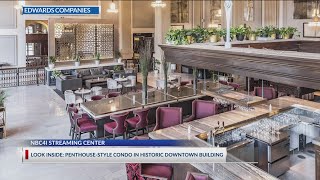Look inside: Penthouse-style condo in history downtown building