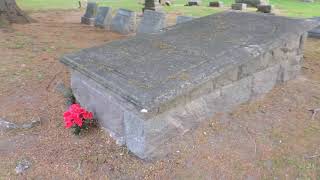 The grave of the \