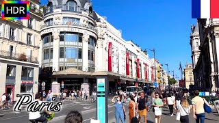 🇫🇷【HDR 4K】Paris Summer Walk - 4th arrondissement of Paris (July 2021)