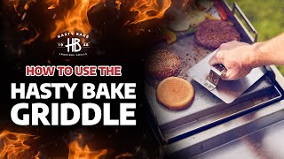 How to Use the Hasty Bake Griddle Accessory on Your Hasty Bake Charcoal Grill