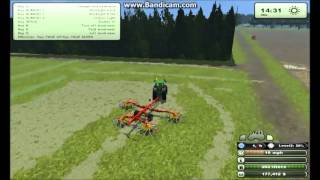 Swathing in Farming Simulator 2013