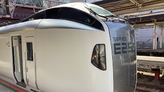 E259系特急成田エクスプレスNEX大船、新宿行き千葉駅発車