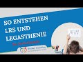 So entstehen LRS (Lese-Rechtschreib-Schwäche) / Legasthenie - Die Denkstrategie