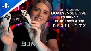 Destiny II: Recursos do Controle Sem Fio DualSense Edge™️