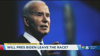 Questions linger on whether POTUS will leave the race