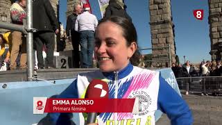 Carrera del Pavo con bicis sin cadenas 2024 en Segovia