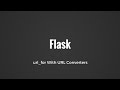 How to Use the url_for Function in Flask With URL Converters