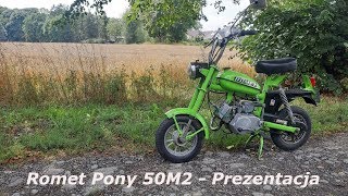 Predom Romet Pony 50M2 Motorynka, prezentacja