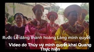 lễ hội đình làng minh quyết thúy vụ vĩnh yên