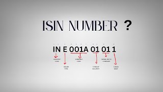 ISIN NUMBER IN BONDS