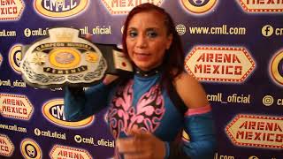 CMLL  -  MARCELA  -  EN CALIENTE  -  19  -  07  -   2019