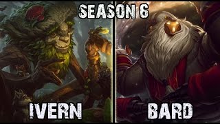 Ivern vs Bard Support Ranked Challenger Korea