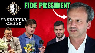 FIDE President Arkady Dvorkovich on Carlsen's Jeans incident, shared title, Freestyle Chess and more