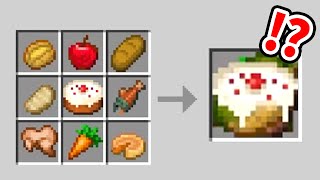 食べると死ぬヤバイ料理が作れるマインクラフト【マイクラ】