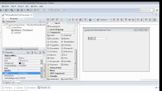 Learning to Code GUIs with WindowBuilder
