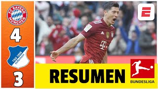 Bayern Munich 4-0 Hoffenheim. Golazo infernal de Lewandowski en otra victoria del líder | Bundesliga