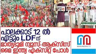 പാലക്കാട് ചുവക്കും, 12 ൽ എട്ടും എൽഡിഎഫിന് l  keralaexitpoll