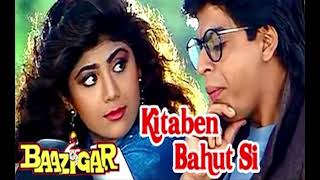 Kitaben Bahut Si | Baazigar | Shahrukh Khan, Kajol | Vinod Rathod, Asha Bhosle | 90's Romantic Song
