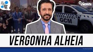 VEJA A POLÊMICA COM O PREFEITO DE SP RICARDO NUNES E O CANTO POLÊMICO NA FORMATURA DA GCM