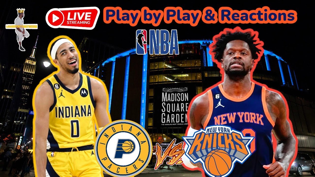 NBA BASKETBALL 🏀 INDIANA PACERS VS NEW YORK KNICKS PLAY HY PLAY (GAME ...