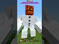 Snow Golem Titan. #minecraft #nomods #golem