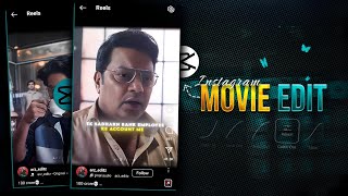 Instagram Trending Movie Reel Edit In Mobile | Capcut Video Editing | Hindi Tutorial