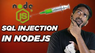 EASY Fix For SQL Injection on NodeJS Apps