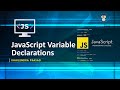 Variable Declaration || JavaScript Variable || JavaScript Tutorial || Explained in Hindi 🚀