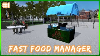 Fast Food Manager - Launching My Own Fast Food Chain - Coffee Stand - Episode #1