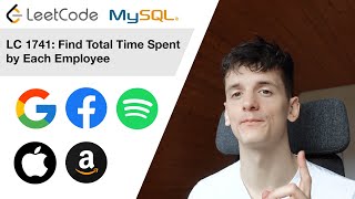 LeetCode 1741: Find Total Time Spent by Each Employee [SQL]