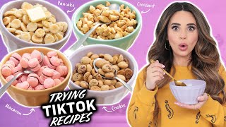 TRYING VIRAL TIKTOK CEREAL RECIPES - Part 3