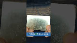 Pyromet silver card for your wallet #shorts #silver