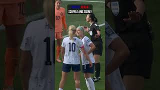 Lindsey Horan SCUFFLE then scores for USA! 🇺🇸😤 #foxsoccer #WorldCup #USWNT #USA