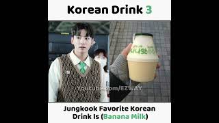 BTS Members Favorite KOREAN Drinks Of All Time! 😮😍