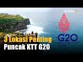 Tiga Lokasi Utama Pertemuan KTT G20 di Nusa Dua Bali November 2022