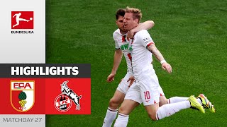 Köln Forces Draw in Augsburg! | FC Augsburg - 1. FC Köln 1-1 | Highlights | MD 27 23/24
