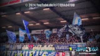 S04-Fans halten Fahne hoch in Kiel - Schalke säuft ab! | Holstein Kiel - FC Schalke 04 | 11.02.2023