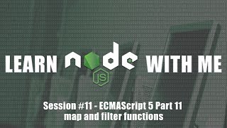 ECMAScript 5 - Map and Filter
