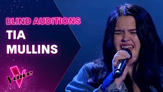 The Blind Auditions: Tia Mullins sings We Don't Have to Take our Clothes Off by