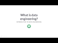 Python Tutorial: What is data engineering?