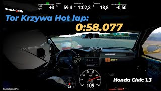 VTEC Cup Poland 2022: Tor Krzywa D-PRO hot lap