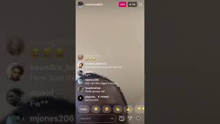 Memo600 Says “ F*ck The BD’s” On Instagram Live