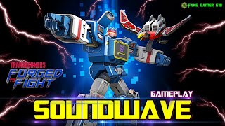 SOUNDWAVE Gameplay - Transformers: Forged To Fight