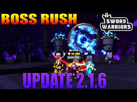 NEW BOSS RUSH MODE Sword Warriors Update 2.1.6