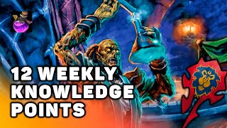 12 Weekly Knowledge Points (Alchemy) | 12 Profession Skill POINTS EVERY WEEK | World of Warcraft