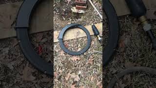 Clear A Sewer Blockage Fast Using: The Works 95040 Encased Sewer Rod 40 ft Pipe Cleaner #shorts