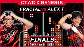 HOW ARE THEY THAT CLOSE!!! | Fractal vs Alex T | CTWC X GENESIS Tetris Regional